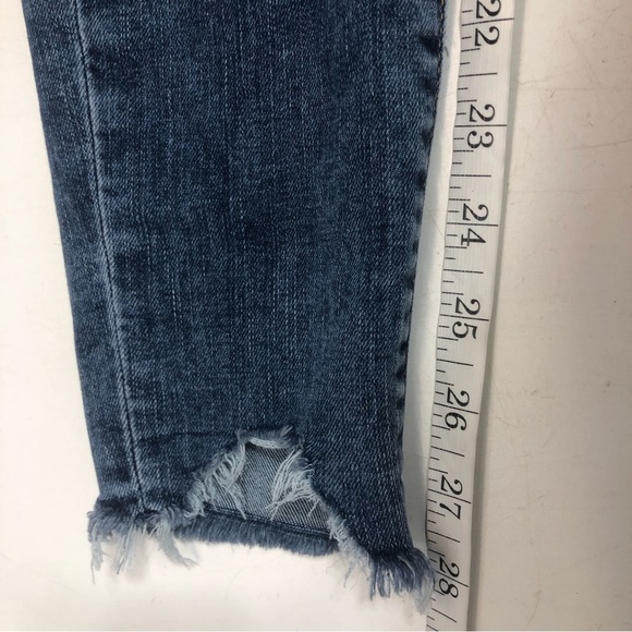 MAVI Alissa High-Rise Super Skinny Distressed Raw Hem Jeans, size 27 - Picture 14 of 14